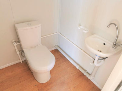 CONTENEDOR DE OFICINA CON INODORO XL 300 x 700