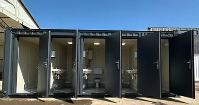 BLOQUE DE SANITARIOS DE 20 PIES