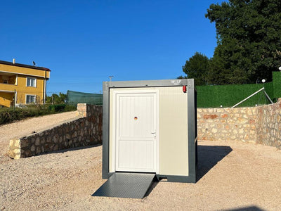 CONTENEDOR SANITARIO PARA DISCAPACITADOS ( 220 X 220 M ) NUEVO