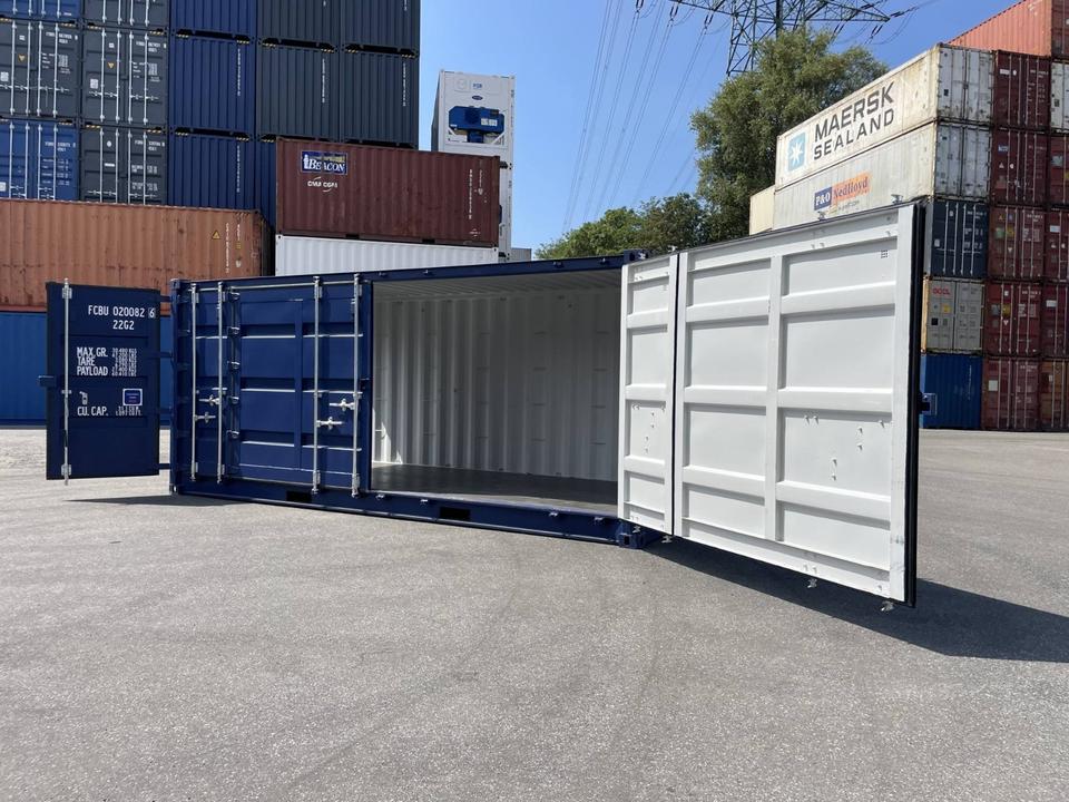 CONTENEDOR MARÍTIMO DE 20 PIES CON APERTURA LATERAL - NUEVO