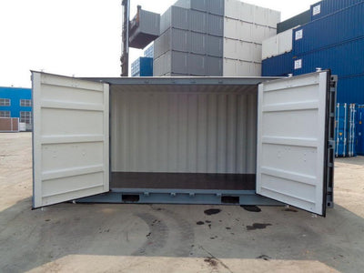CONTENEDOR MARÍTIMO DE 20 PIES - OPEN SIDE