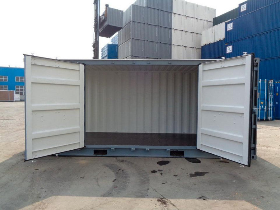 CONTENEDOR MARÍTIMO DE 20 PIES - OPEN SIDE