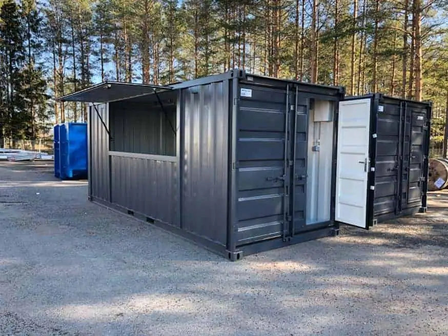 CONTENEDOR DE QUIOSCO DE 20 PIES