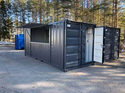 CONTENEDOR DE QUIOSCO DE 20 PIES