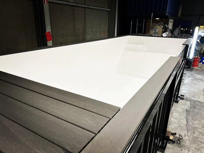 PISCINA CONTENEDOR DE 6 METROS NEGRO