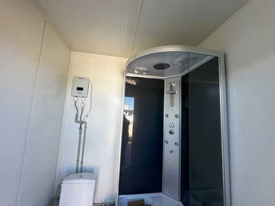 CONTENEDOR SANITARIO CON WC DUCHA Y URINARIO