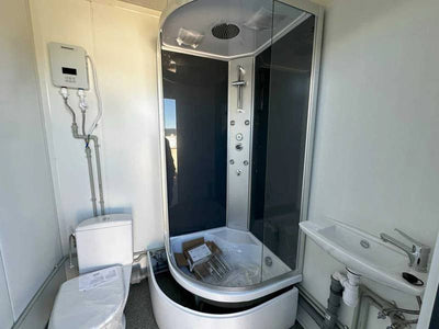 CONTENEDOR SANITARIO CON WC DUCHA Y URINARIO