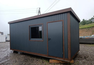 CONTENEDOR DE OFICINA CON BANO 6x3M