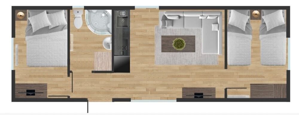 CONTENEDOR HABITABLE 9,0 X 3,0 M