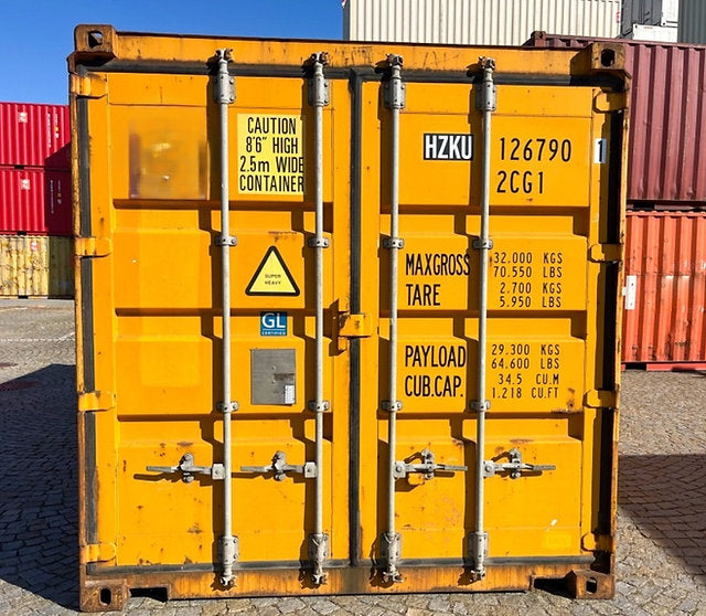 CONTENEDOR MARÍTIMO DE 20 PIES - USADO