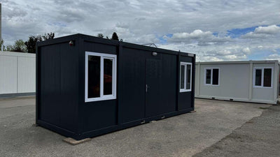 CONTENEDOR DE OFICINA NEGRO