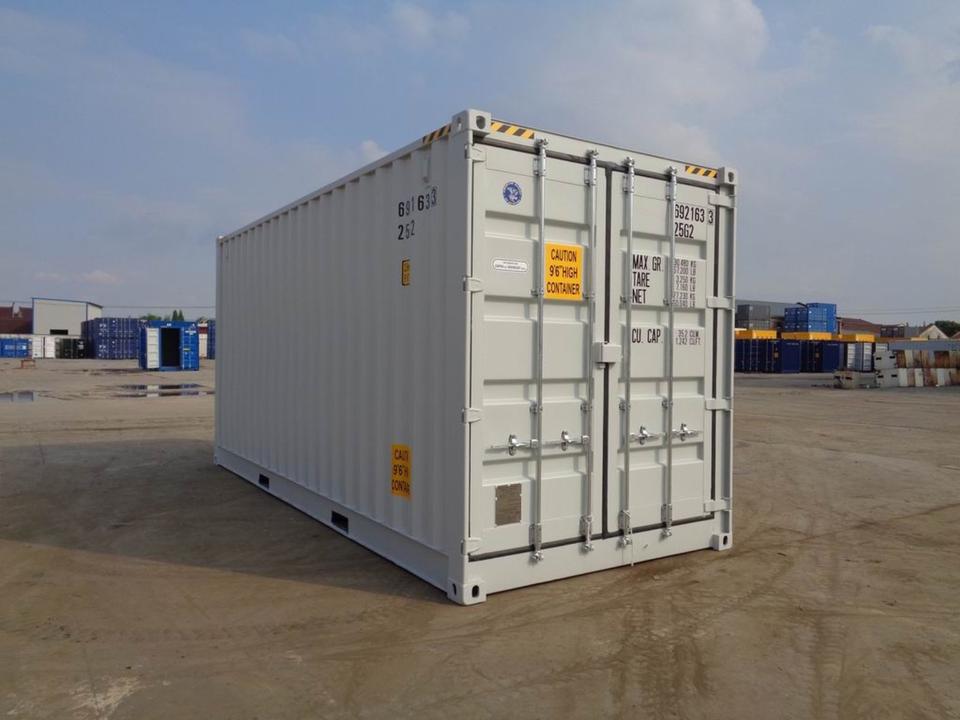 CONTENEDOR MARÍTIMO DE 20 PIES HC CON APERTURA LATERAL - NUEVO