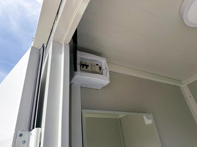 CONTENEDOR SANITARIO DE DOBLE WC (220X120M)NUEVO