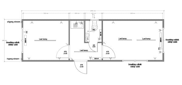 CONTENEDOR DE OFICINA 10 X 3 M