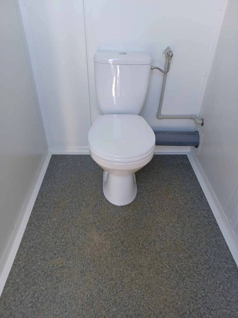 CONTENEDOR SANITARIO DOBLE DE 2 CABINAS