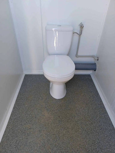 CONTENEDOR SANITARIO DOBLE DE 2 CABINAS