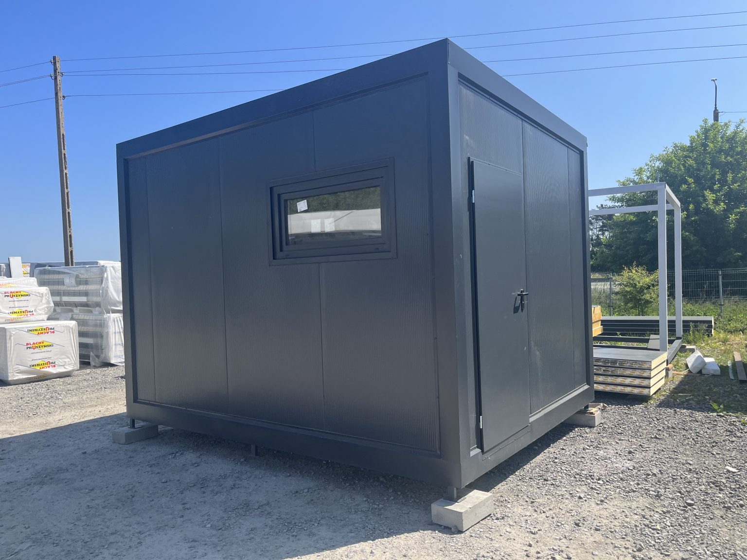 CONTENEDOR SANITARIO 4 X 3 X 2,9 M