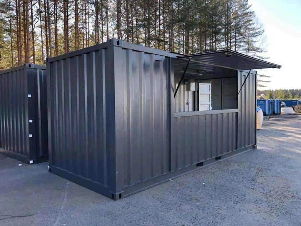 CONTENEDOR DE QUIOSCO DE 20 PIES