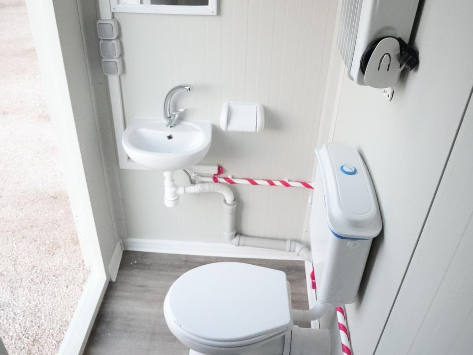 CONTENEDOR SANITARIO INODORO Y DUCHA (120x220M) NUEVO