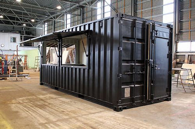 CONTENEDOR DE BAR / CAFETERÍA DE 20 PIES