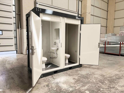 CONTENEDOR SANITARIO DOBLE CON WC (240X120M)NUEVO