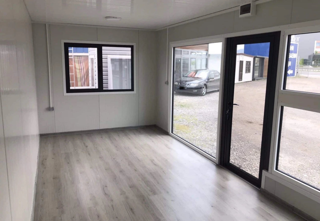 CONTENEDOR DE OFICINA LÍNEA PREMIUM 16,8M2