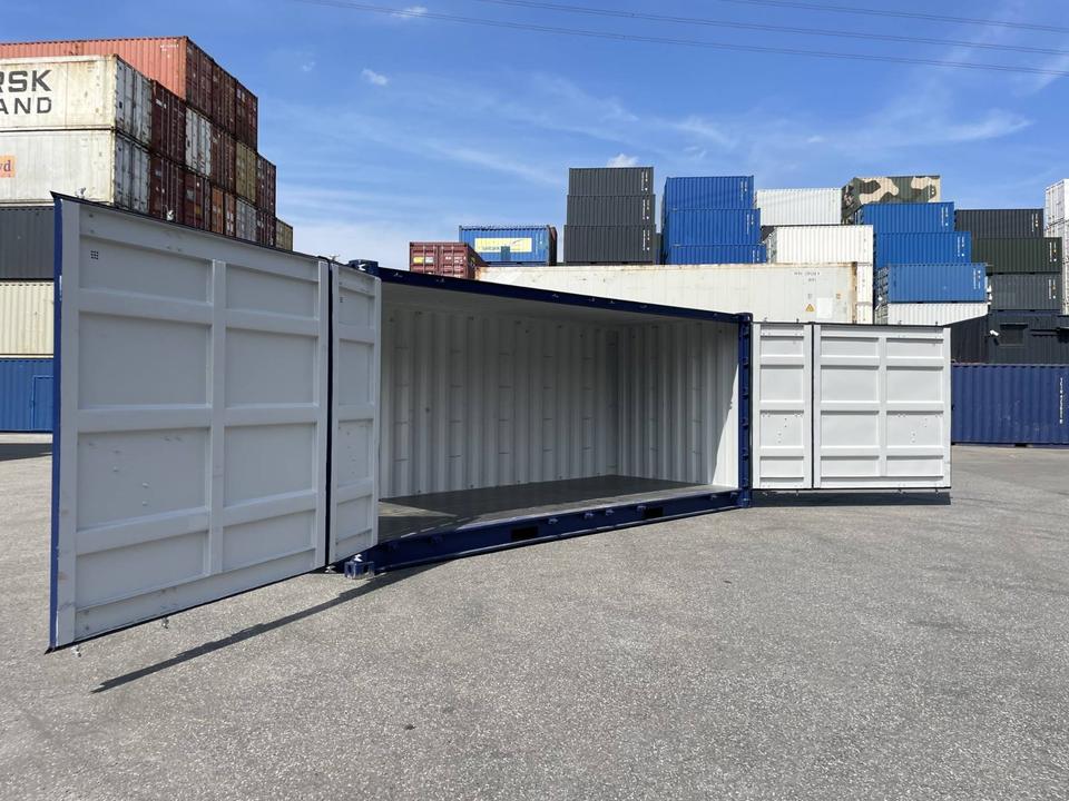 CONTENEDOR MARÍTIMO DE 20 PIES CON APERTURA LATERAL - NUEVO