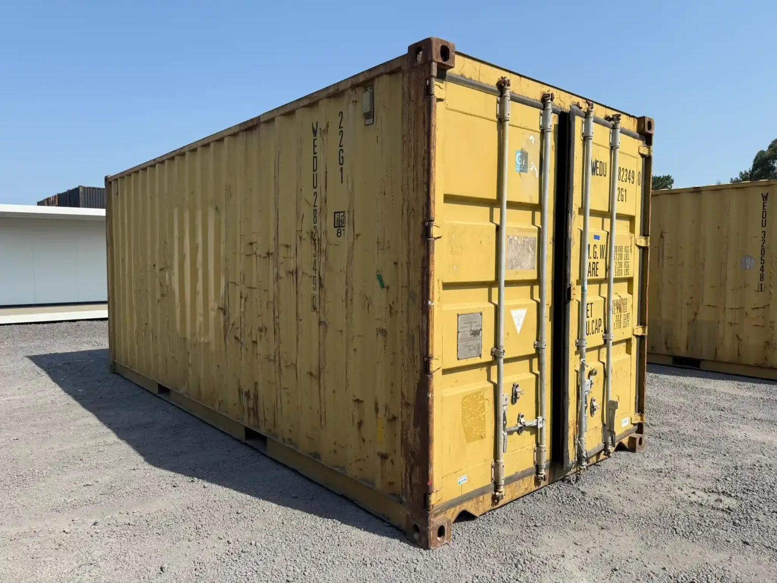 CONTENEDOR MARÍTIMO DE 20 PIES - USADO