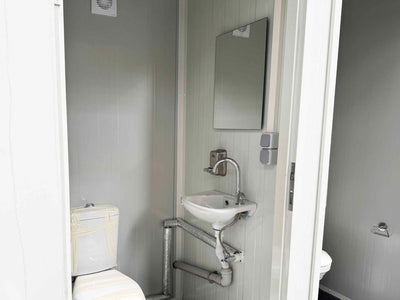 CONTENEDOR SANITARIO DOBLE CON WC (240X120M)NUEVO