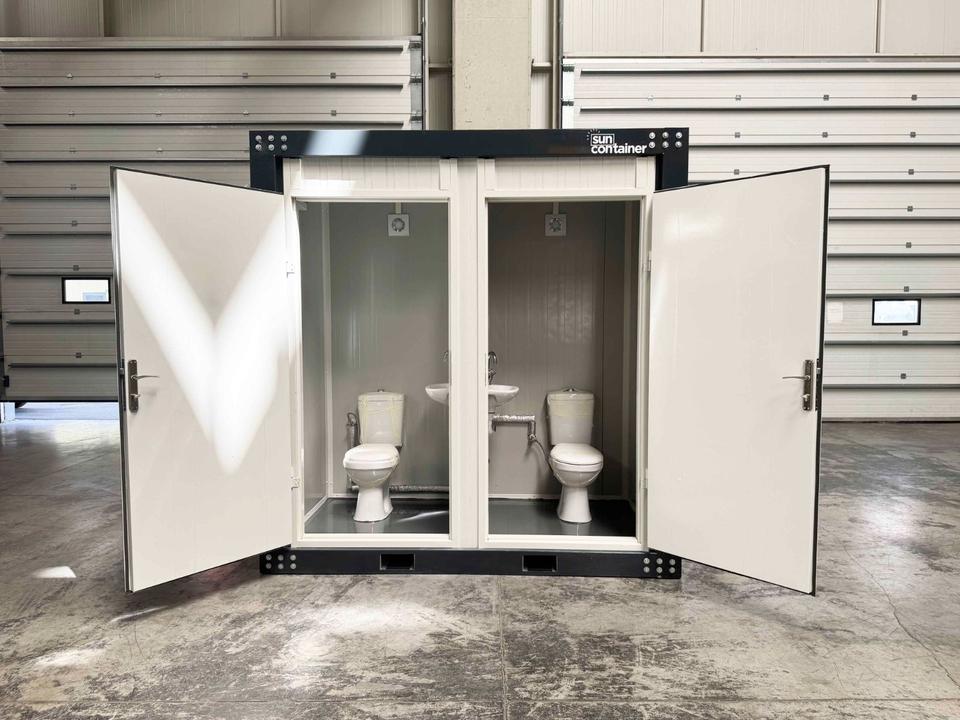 CONTENEDOR SANITARIO DOBLE CON WC (240X120M)NUEVO