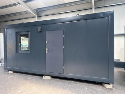 CONTENEDOR DE OFICINA CON BAÑO Y WC 6 x 2,5