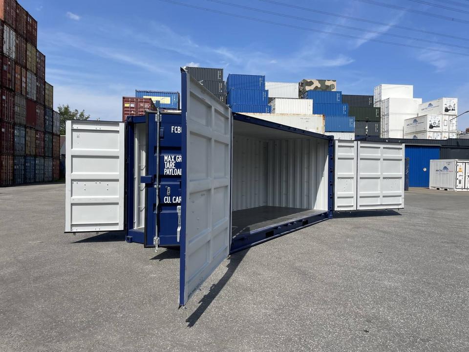 CONTENEDOR MARÍTIMO DE 20 PIES CON APERTURA LATERAL - NUEVO