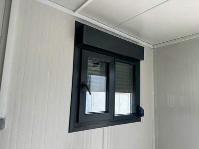 CONTENEDOR DE OFICINA NEGRO 240X600