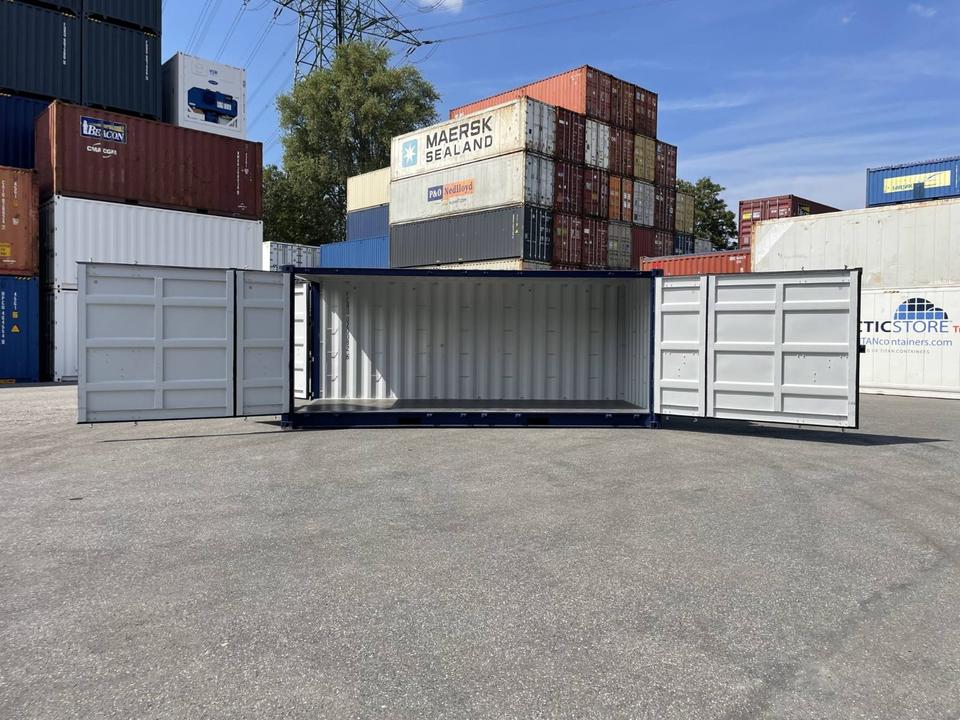 CONTENEDOR MARÍTIMO DE 20 PIES CON APERTURA LATERAL - NUEVO