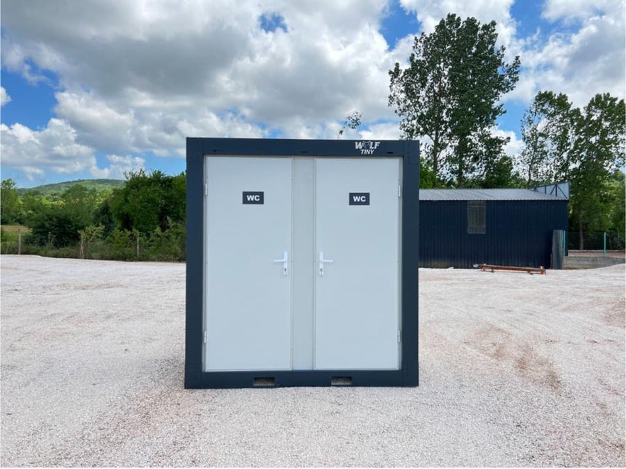 CONTENEDOR SANITARIO WC DOBLE (120X 220M) NUEVO