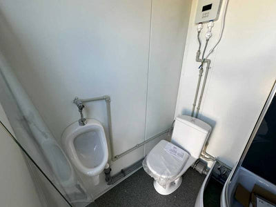 CONTENEDOR SANITARIO CON WC DUCHA Y URINARIO